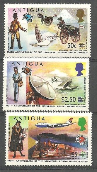 Znaczek Antigua i Barbuda 1975 Mi 355-357 Czyste **