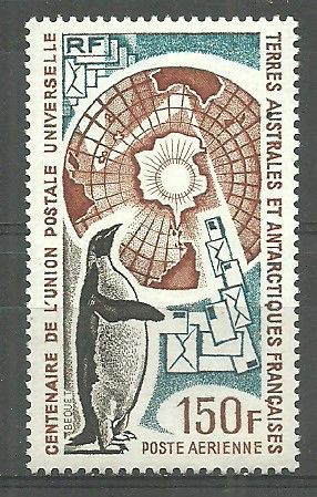 Znaczek TAAF 1974 Mi 92 Czyste **