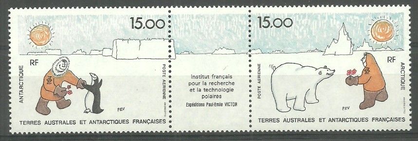 Znaczek TAAF 1991 Mi 283-284 Czyste **