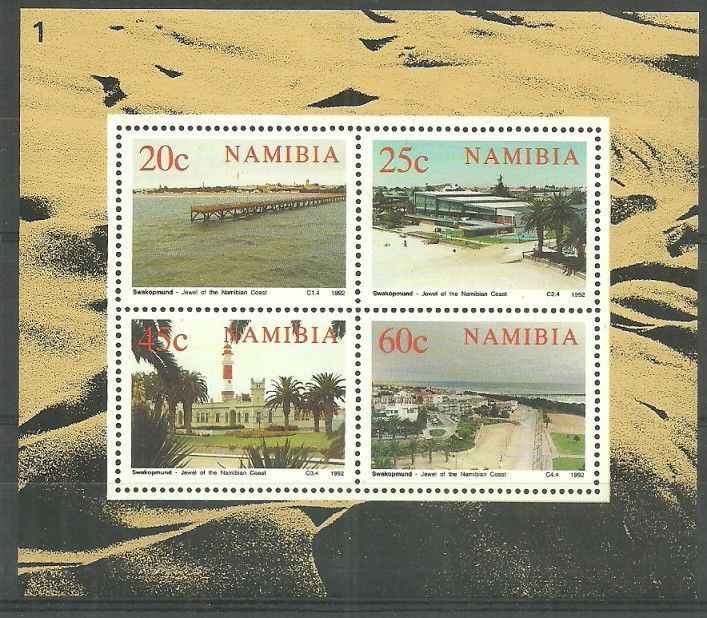 Znaczek Namibia 1992 Mi bl 15 Czyste **