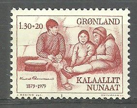 Znaczek Grenlandia 1979 Mi 116 Czyste **