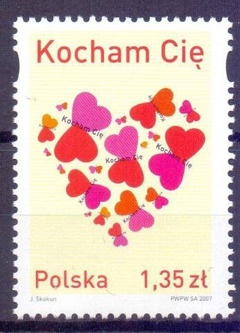 Znaczek Polska 2007 Mi 4300 Fi 4150 Czyste **