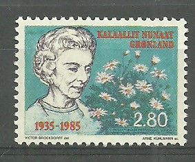 Znaczek Grenlandia 1985 Mi 159 Czyste **