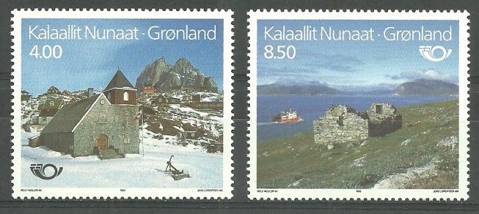 Znaczek Grenlandia 1993 Mi 234-235 Czyste **