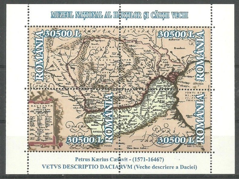 Znaczek Rumunia 2003 Mi bl 328 Czyste **