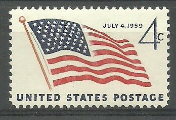 Znaczek USA 1959 Mi 755 Czyste **