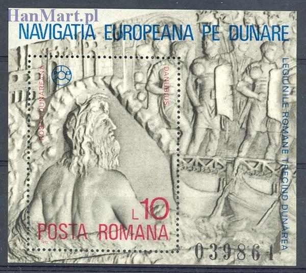 Znaczek Rumunia 1977 Mi bl 146 Czyste **