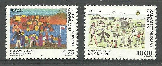 Znaczek Grenlandia 1998 Mi 323-324 Czyste **