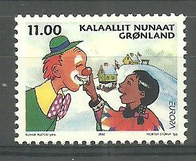 Znaczek Grenlandia 2002 Mi 385 Czyste **