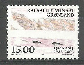 Znaczek Grenlandia 2003 Mi 398 Czyste **