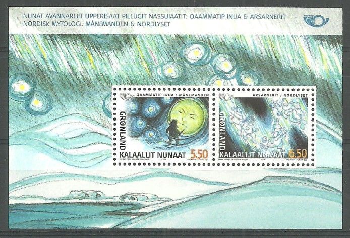 Znaczek Grenlandia 2004 Mi bl 28 Czyste **