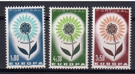 Znaczek Portugalia 1964 Mi 963-965 Czyste **