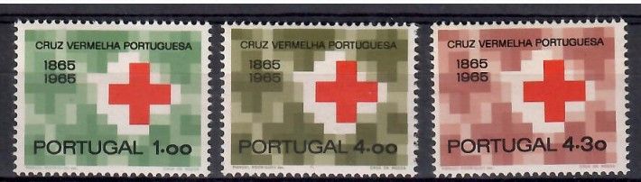 Znaczek Portugalia 1965 Mi 987-989 Czyste **