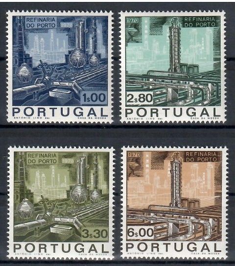 Znaczek Portugalia 1970 Mi 1095-1098 Czyste **