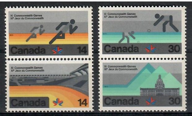 Znaczek Kanada 1978 Mi 698-701 Czyste **