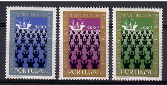 Znaczek Portugalia 1971 Mi 1149-1151 Czyste **