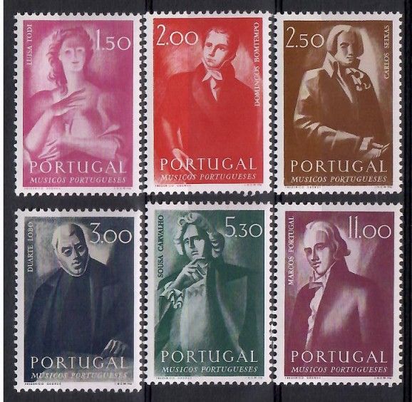 Znaczek Portugalia 1974 Mi 1254-1259 Czyste **