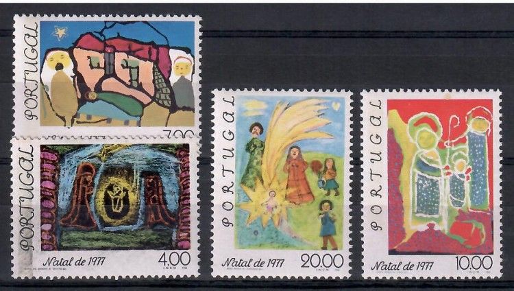 Znaczek Portugalia 1977 Mi 1384-1387 Czyste **