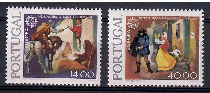 Znaczek Portugalia 1979 Mi 1441-1442x Czyste **
