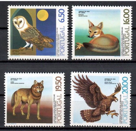 Znaczek Portugalia 1980 Mi 1490-1493y Czyste **