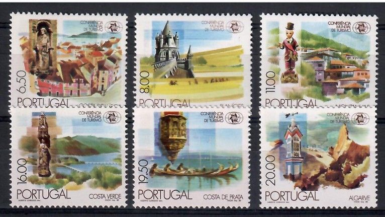 Znaczek Portugalia 1980 Mi 1498-1503 Czyste **