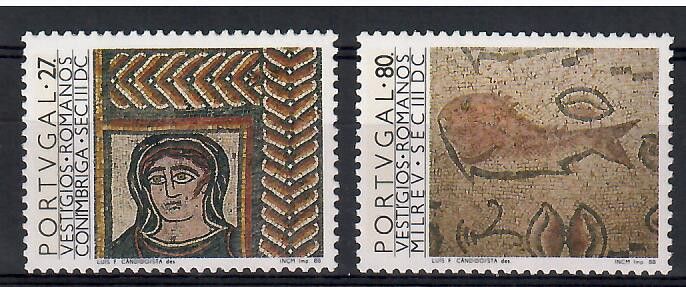 Znaczek Portugalia 1988 Mi 1767-1768 Czyste **