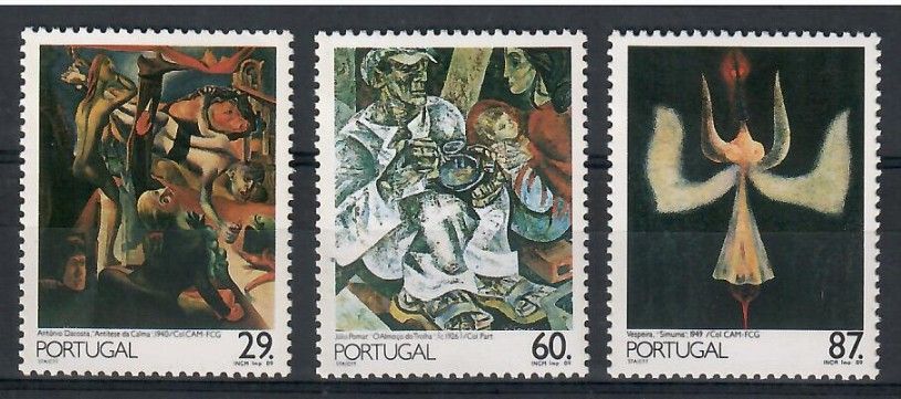 Znaczek Portugalia 1989 Mi 1777-1779 Czyste **
