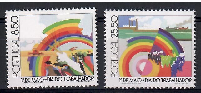 Znaczek Portugalia 1981 Mi 1529-1530 Czyste **