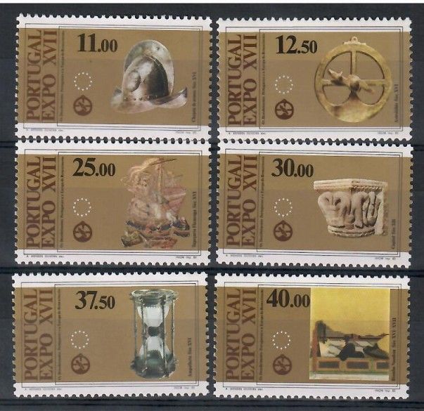 Znaczek Portugalia 1983 Mi 1595-1600 Czyste **