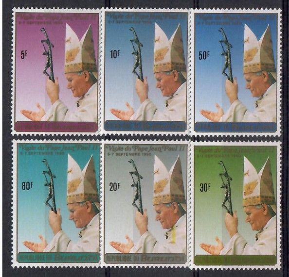 Znaczek Burundi 1990 Mi 1714-1719 Czyste **