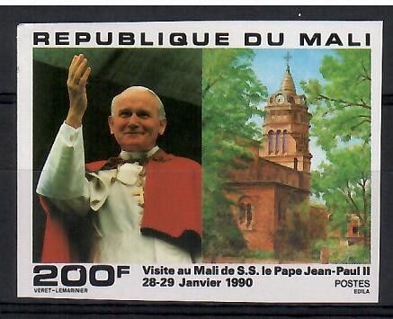 Znaczek Mali 1990 Mi 1128B Czyste **
