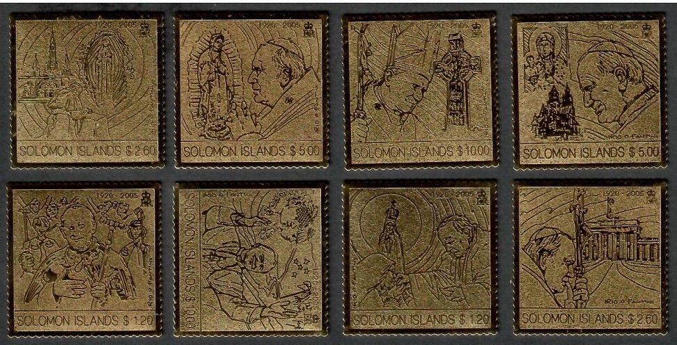 Znaczek Wyspy Salomona 2005 Mi 1244-1251 Czyste **