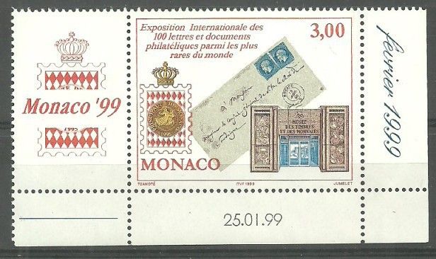 Znaczek Monako 1999 Mi 2441 Czyste **
