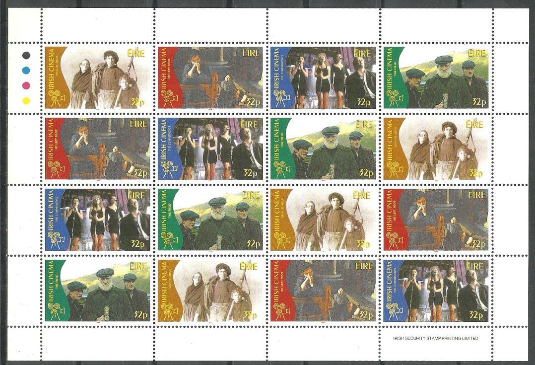 Znaczek Irlandia 1996 Mi ark 968-971 Czyste **