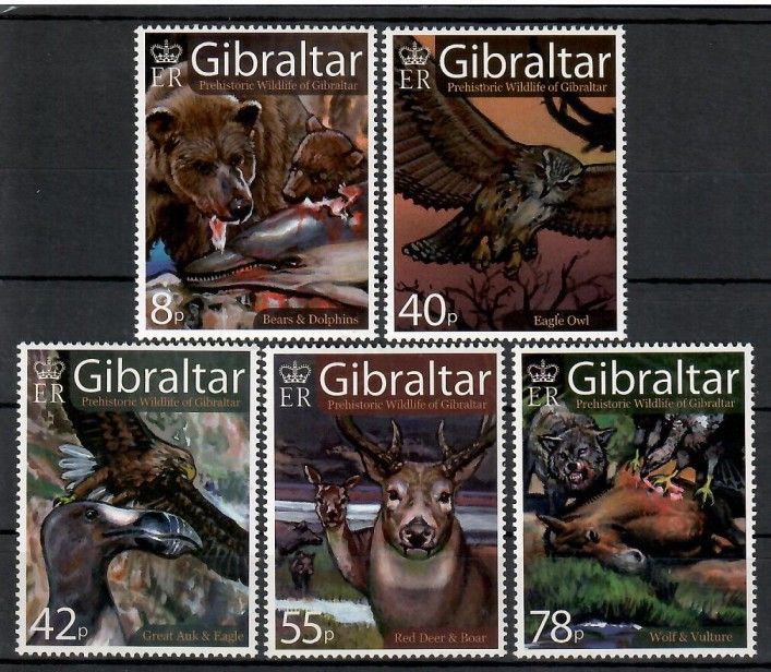 Znaczek Gibraltar 2007 Mi 1218-1222 Czyste **