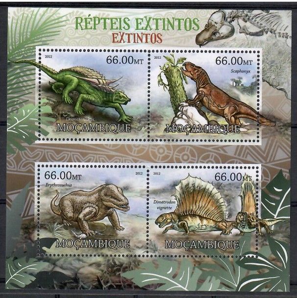 Znaczek Mozambik 2012 Mi ark 5836-5839 Czyste **