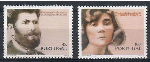 Znaczek Portugalia 1994 Mi 2002-2003 Czyste **