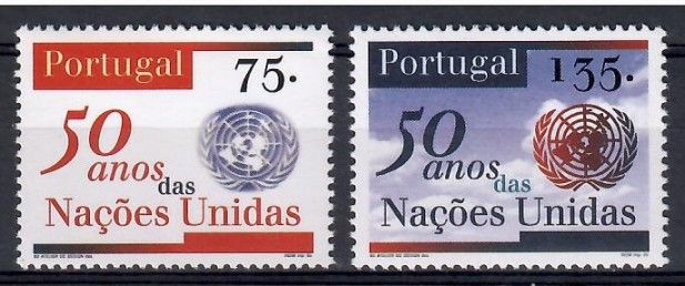 Znaczek Portugalia 1995 Mi 2076-2077 Czyste **