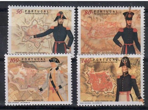 Znaczek Portugalia 1998 Mi 2230-2233A Czyste **