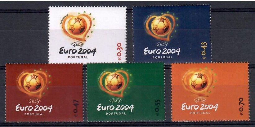 Znaczek Portugalia 2003 Mi 2686-2690 Czyste **