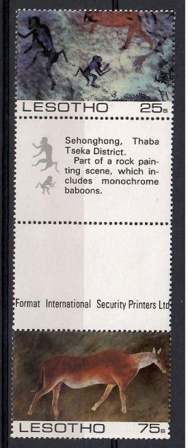 Znaczek Lesotho 1983 Mi 420+422 Czyste **