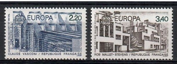 Znaczek Francja 1987 Mi 2603-2604 Czyste **