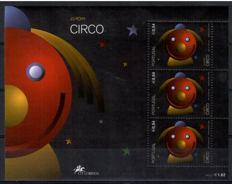 Znaczek Portugalia 2002 Mi bl 176 Czyste **