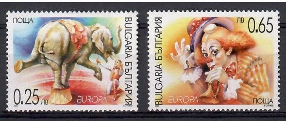 Znaczek Bułgaria 2002 Mi 4550-4551 Czyste **