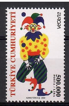 Znaczek Turcja 2002 Mi 3301 Czyste **