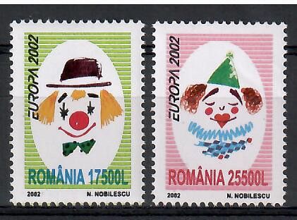 Znaczek Rumunia 2002 Mi 5657-5658 Czyste **