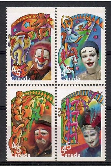 Znaczek Kanada 1998 Mi 1720-1723D Czyste **