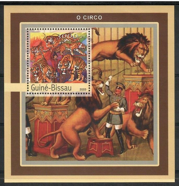 Znaczek Gwinea Bissau 2003 Mi bl 386 Czyste **