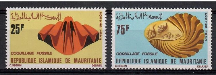 Znaczek Mauretania 1972 Mi 441-442 Czyste **