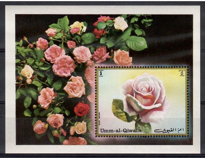 Znaczek Umm Al Qiwain 1972 Mi bl 56 Czyste **